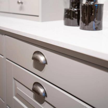 Beslag Design 3922 skålgreb, 64 mm, tin