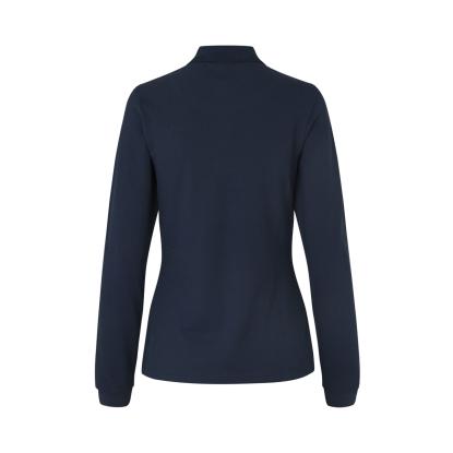 ID 0545 poloshirt med stretch, langærmet, dame, navy