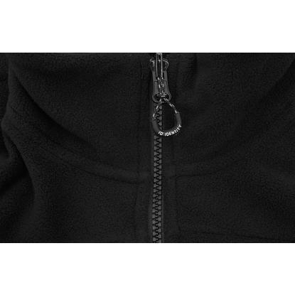 ID 0807 Zip-n-Mix mikrofleece cardigan, dame, sort