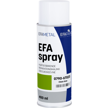 EFAmetal EFAspray, Claas grøn - 400 ml