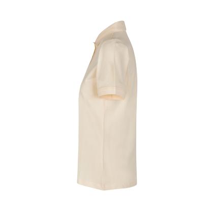 ID 0587 poloshirt, økologisk, dame, off-white