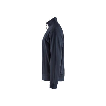 Blåkläder 3369 sweatshirt half zip, mørk marineblå