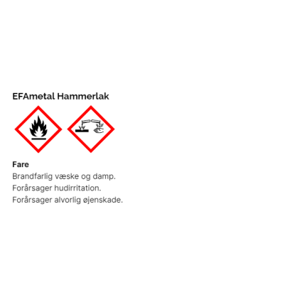 EFAmetal Hammerlak, mørk grøn