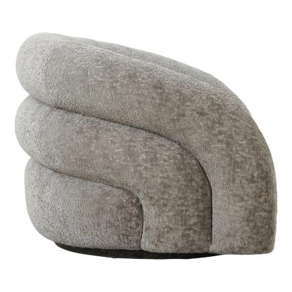 Loungestol med drejefunktion, natur