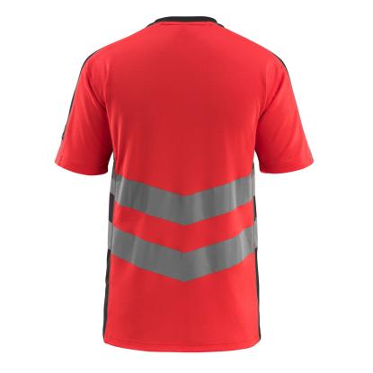 MASCOT SAFE SUPREME Sandwell T-shirt, hi-vis rød/mørk antracit