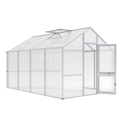 KGT Dahlie IV drivhus, aluminium, 12,74 m²
