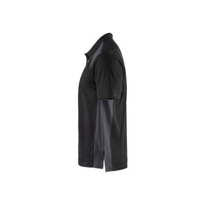 Blåkläder 3324 poloshirt, sort/mellemgrå