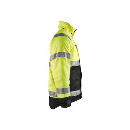 Blåkläder 4828 high vis vinterjakke bævernylon, hi-vis gul/sort