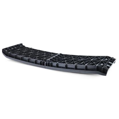 Hunderampe, foldbar, sort, 155 x 40 cm, maks. 90 kg