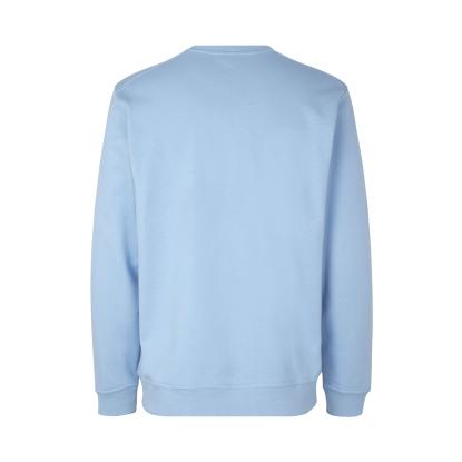 ID PRO Wear CARE 0380 sweatshirt, ubørstet, lys blå