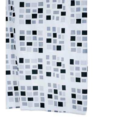 Ridder Eco tekstil bruseforhæng, mosaik, 180 x 200 cm