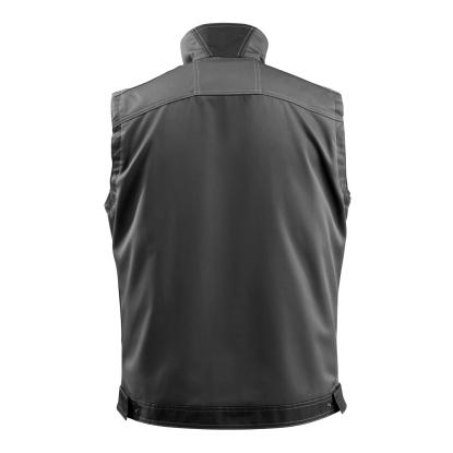 MASCOT LIGHT Kilmore arbejdsvest, mørk antracit/sort
