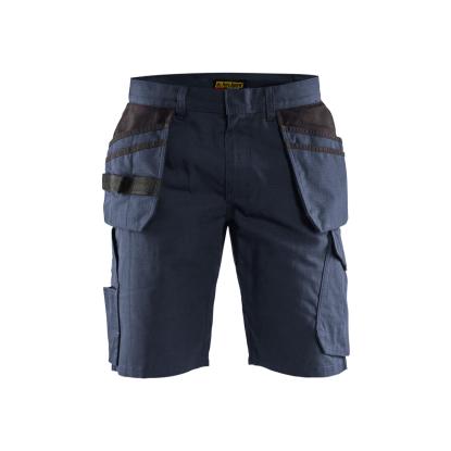 Blåkläder 1494 serviceshorts med værktøjslommer, mørk marineblå/sort