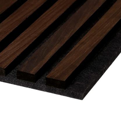 FibroTech PREMIUM akustikpanel, 605 x 2440 mm, smoked oak 