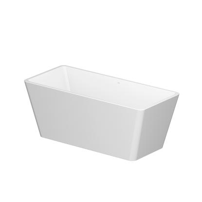 Houco Crea fritstående badekar inkl. bundventil, premium akryl, 10 års garanti - 72 x 162 cm