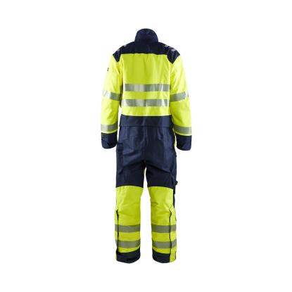 Blåkläder 6317 multinorm vinter kedeldragt inherent, hi-vis gul/marineblå