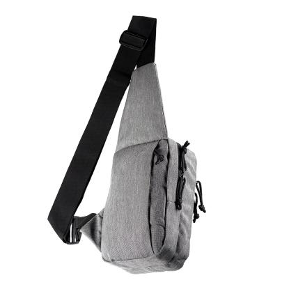 M-TAC Tactical Chest Pack sling bag med hylster, grå