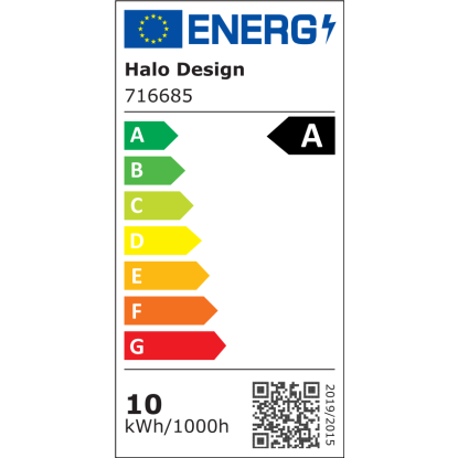 Halo Design Hudson LED gulvlampe inkl. 2 x GU10, sort
