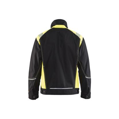 Blåkläder 4095 håndværker jakke, sort/hi-vis gul
