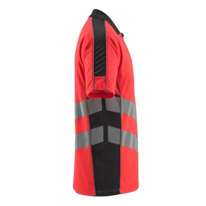 MASCOT SAFE SUPREME Murton poloshirt, hi-vis rød/mørk antracit