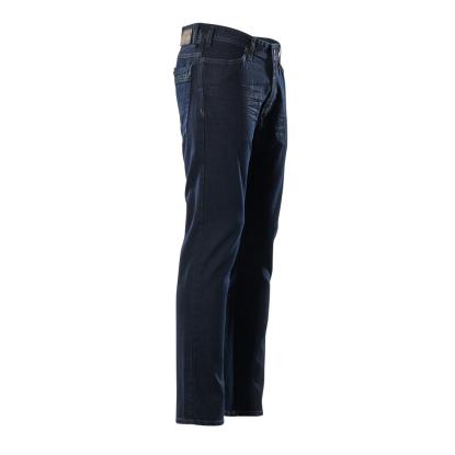 MASCOT FRONTLINE Manhatten Jeans, vasket mørkeblå denim