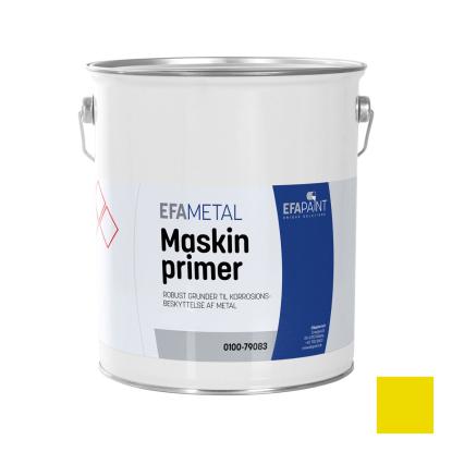 EFAmetal Maskinprimer, gul, silkemat - 5 liter