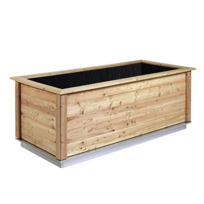 KGT Woody 210 højbed, træ, 214 x 99 x 79 cm