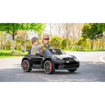 Porsche Spyder 911 GT3 elbil til børn, 2 x 24V