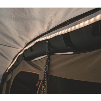 easy camp Kullen 6 Air tunneltelt til 6 personer, brun