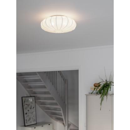 PR Home Franza plafond, E27, Ø42 cm, hvid