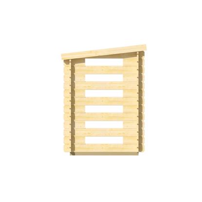 Luoman Lillevilla Juolukka brændeskur - 2,4 m²