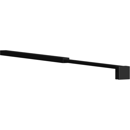 Scanbad Match teleskopstang til fast væg, model D, 60-100 cm, sort