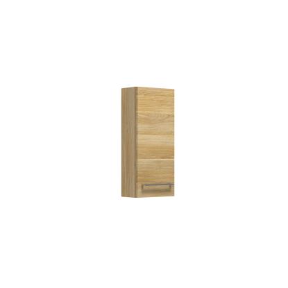 Scanbad Multo overskab med vendbar låge, 30 x 70 cm, varm eg