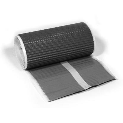 AluFlex inddækning, sort, 320 mm - 5 meter