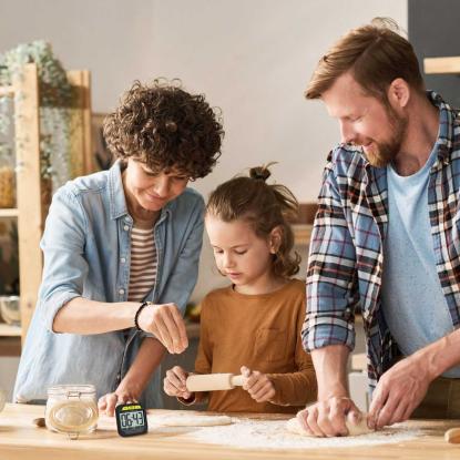 TFA digital count-up og count-down timer med store cifre