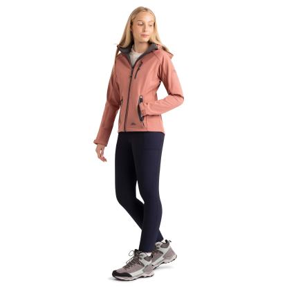 Trespass BELA II softshelljakke, dame, lyserød