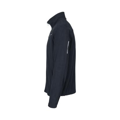 ID 0792 Zip-n-Mix mikrofleece cardigan med refleks, navy