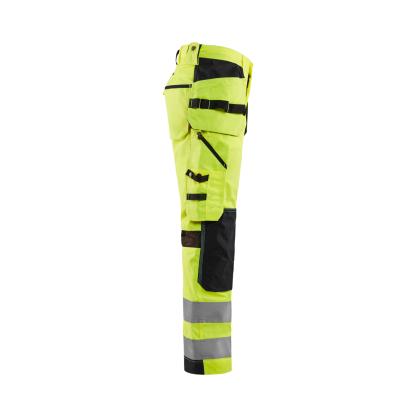 Blåkläder 1565 high vis buks med ventilation, hi-vis gul/sort