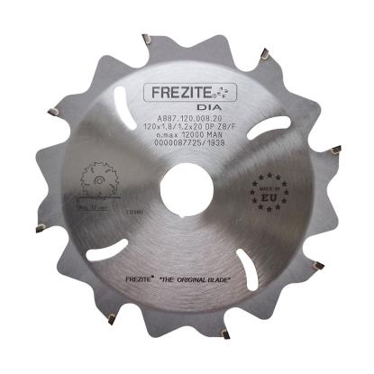 Frezite PCD savklinge til fibercement, Z8, Ø120 x 1,8 x 20 mm