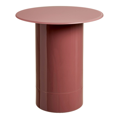 Florens hjørnebord, varm rosa, Ø45 cm