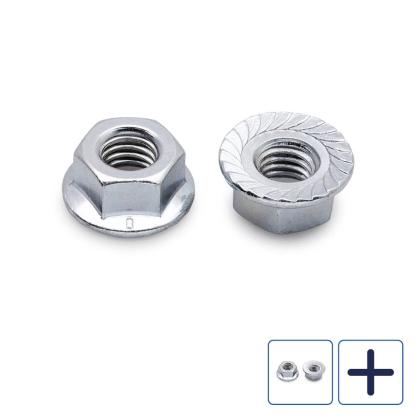 FAST flangemøtrik, elforzinket