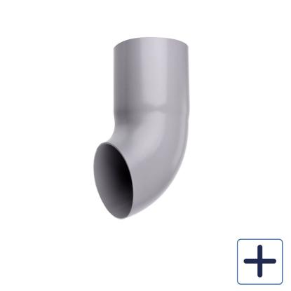 Plastmo udkaster, PVC, grå
