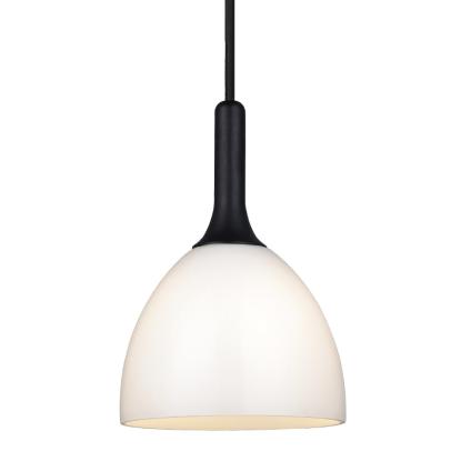 Halo Design Bellevue pendel, Ø14 cm, E14, opal/sortolieret