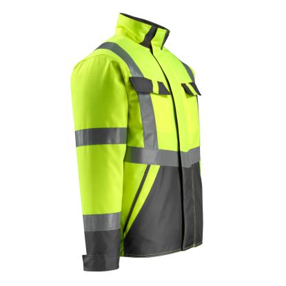 MASCOT SAFE LIGHT Penrith vinterjakke, hi-vis gul/mørk antracit