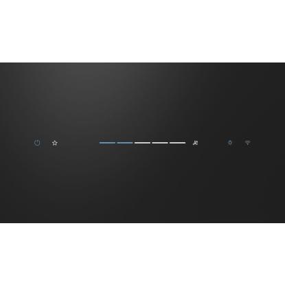 Siemens iQ700 væghængt emhætte LC91KLT60, sort, 90 cm
