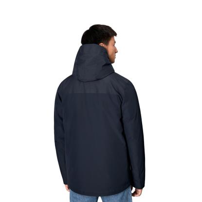 ID 0842 Hooded vinterjakke, navy