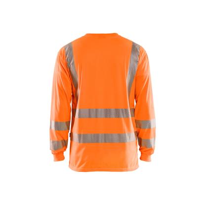 Blåkläder 3385 high vis UV t-shirt lang ærme, hi-vis orange