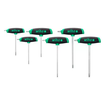 Wiha Comfortgrip tværgrebs stiftnøglesæt, torx - 6 dele