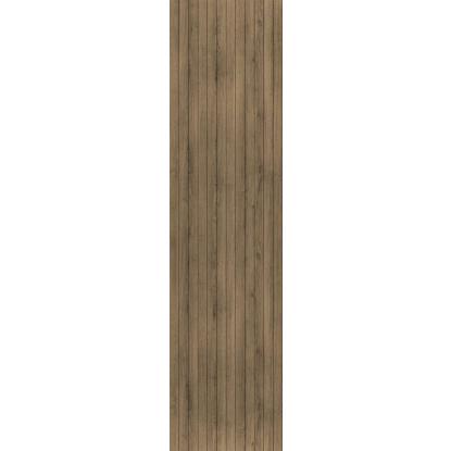 Fibo Wood vådrumspanel med 5 x 240 cm fliselook, 10 x 600 x 2400 mm, pure oak wood