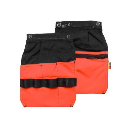 Blåkläder 2170 løse værktøjslommer, sort/hi-vis rød